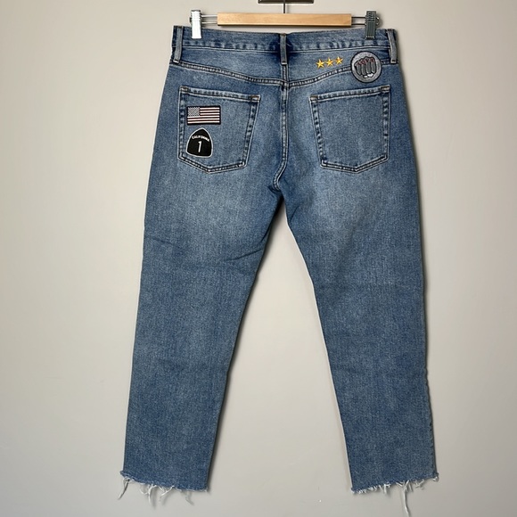 PacSun Girlfriend Patch Jeans - Picture 4 of 14